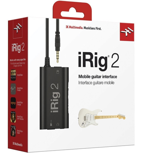 Interfaz De Audio Irig 2 Ik Multimedia Grabacion