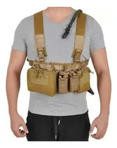 Comprar Coletes Blindados Tactical Chest Rig 8 Bolsos Tan