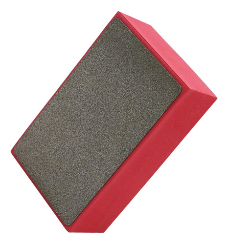 Almohadillas De Lijado De Diamante, Esponja De Recorte, Rojo