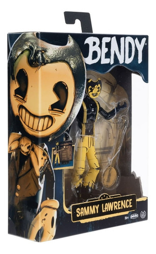 Bendy - Figura De Sammy Lawrence - Articulado - 13 Cm Alto