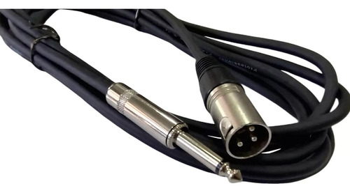 Cable Canon Macho A Plug Macho 6.5 Mm Mono De 3,6 Metros