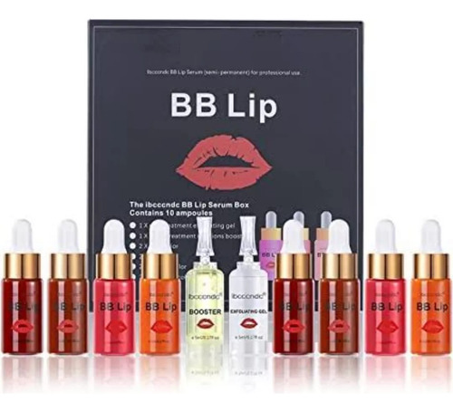 Base de maquillaje en crema starter kit bb lip starter kit bb lip tono surtido - pack por 22 unidades de 8mL 10g