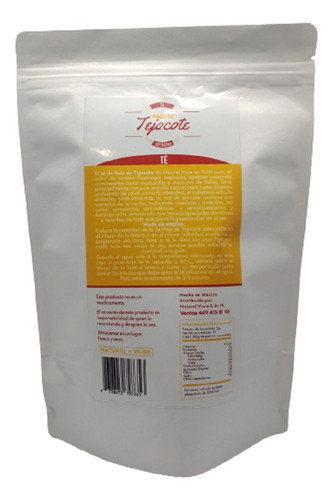 Té De Raíz De Tejocote Triturado 250 Gms