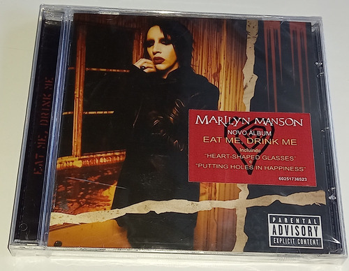 Cd Marilyn Manson Eat Me Drink Me (lacrado