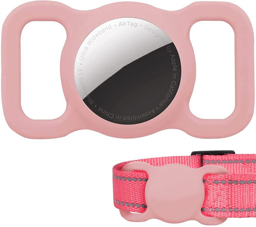 Imagen 1 de 7 de Funda De Silicona Para Correa Perro Compatible Airtag