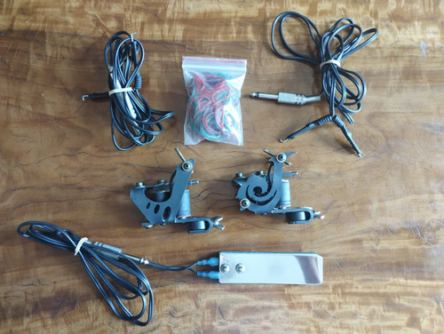 Kit Tatoo Tatuaje Principiantes - Ricky Ramirez + Accesorios (Usado)