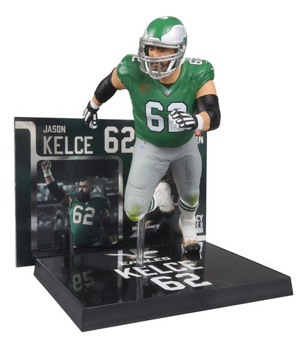 Figura Mcfarlane Legacy Nfl Eagles Jason Kelce F11