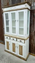 Comprar Modular, Cristalero, Vajillero Estilo Ingles 1,05 Mts.  