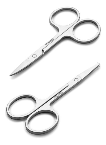 Facial Hair Small Grooming Scissors For Men Women - Eyebrow,