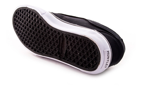 Imagen 3 de 4 de Zapatilla Huntley Banda Negro Hombre