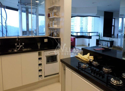 Imagem 9 de 30 de Morumbi Cobertura Duplex À Venda, 350 M² Por R$ 1.480.000 - Co0067