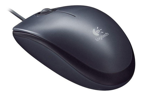 Imagen 2 de 5 de Mouse Logitech M100 Optico Cable Usb Windows Sevengamer