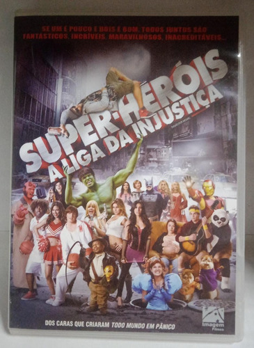 Dvd Super-heróis - A Liga Da Injustiça * Original