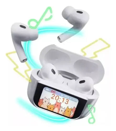 comprar Fone Bluetooth Com Tela Lcd Touch Cancelamento De Ruído