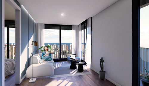 Venta Apartamento Dos Dormitorio Con Doble Terraza En Cordón