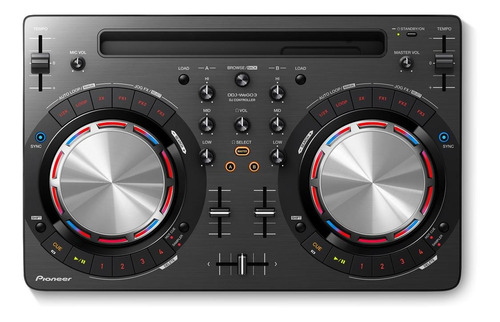 Controlador DJ Pioneer DDJ-WeGO3 negro de 2 canales 100V/240V