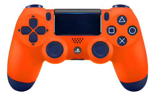 Controle Dualshock 4 Compatível Ps4 Pc Gamer Bluetooth Cor Laranja