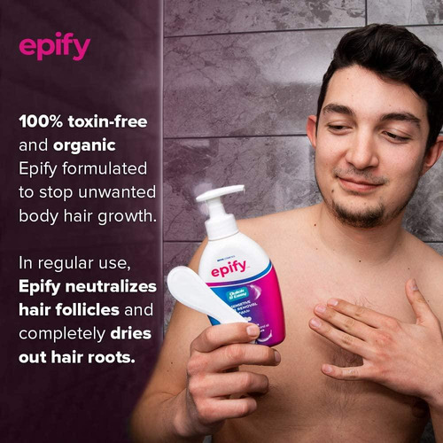 Crema Depilatoria Epify Para Piel Sensible - 3 Paquetes