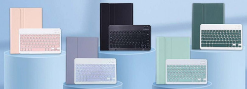 Funda Cover C/teclado Touchpad Samsung Tab S6 Lite P613 610