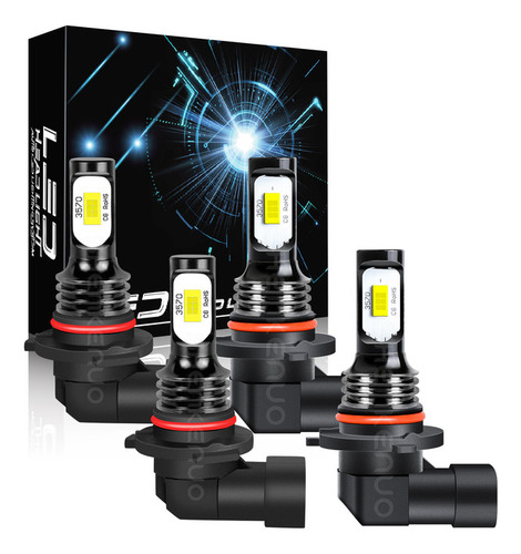 Para Chevy Tahoe 1995-2006 Led Kits De Faros Blancos 4piezas