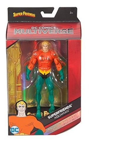 Cómics De Dc Multiverso Súper Amigos! Aquaman Figura De A