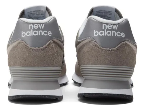 Tenis New Balance Ml574e Para Hombre-gris Claro