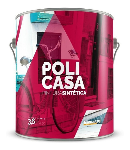 Esmalte Brillante Policasa Colores Varios 18l - Ynter