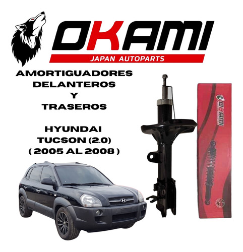 Amortiguadores Delanteros Hyundai Tucson ( 2005 Al 2008 ).