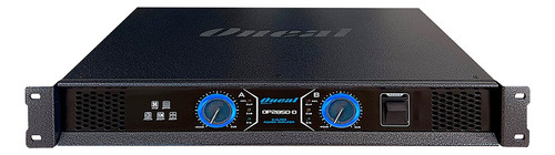 Amplificador Potência Oneal Digital Op-2850d 550w Rms Cor Preto Potência De Saída Rms 550 W 127/220v