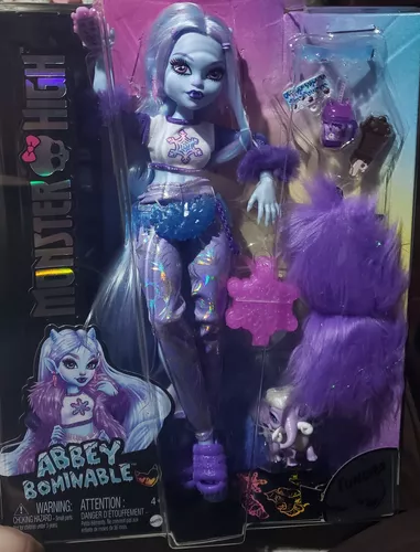 Boneca Abbey Bominable Monster High G3 Básica Importada