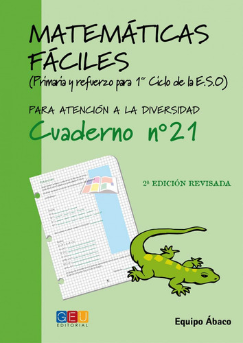 Libro Matemáticas Fáciles 21 - 