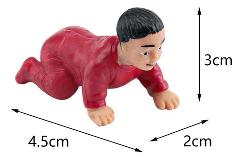 Figura En Miniatura Modelo Humano Pintado A Mano Niño
