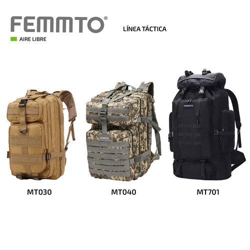Imagen 7 de 9 de Mochila Tactica Camping 70-100 Lts Mochilero Ampliable Color Caqui