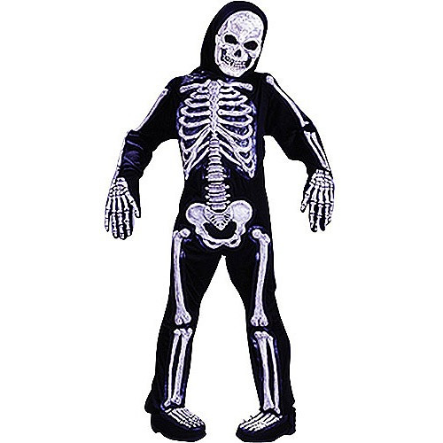 Disfraz De Esqueleto Para Niño Talla: M Halloween