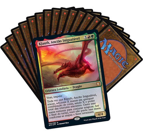Imagem 4 de 8 de Deck Commander D&d Magic The Gathering Fúria Dracônica