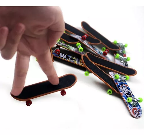 Skate De Dedo Brinquedo Infantl Divertido Truck Metal Lixa Kit c/ 4 - Monac  Store - Skate - Magazine Luiza