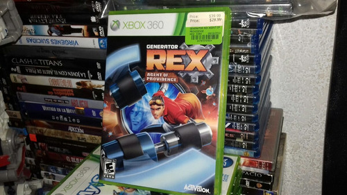 Generator Rex Agent Of Providence De Xbox 360,funcionando.