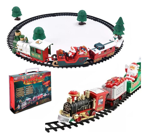 El Kit De Tren Eléctrico Puede Colgar El Árbol De Navidad