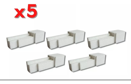 Almohadillas X 5 Para Epson L380 L355 L210 L395 L220 