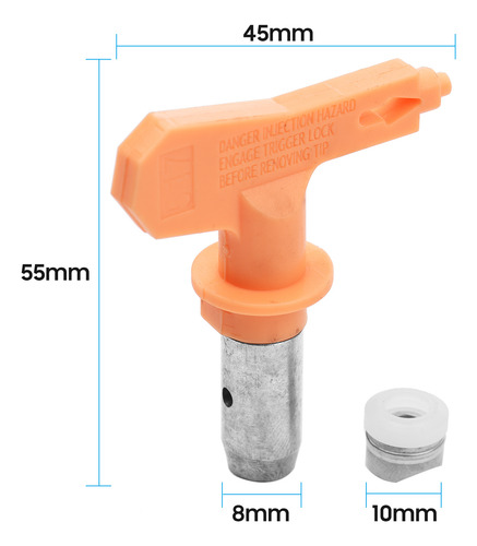 Defletor Anti-respingo Universal Spray Guide Spray De 7/8 Po
