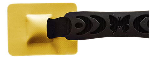 2 Parches De Correa De Asiento Para Canoa, 31x7cm Amarillo