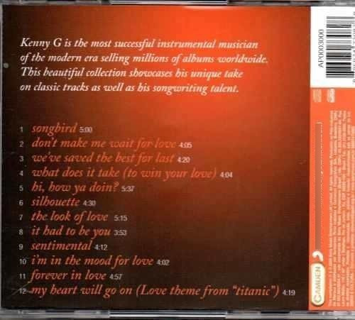 Cd Kenny G - Forever In Love The Best Of