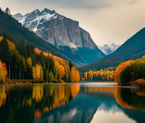 Vinil Adhesivo Tapiz Bosque Otoño Canadá Comedor Sala