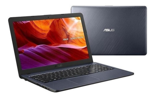 Imagen 3 de 6 de Portátil Asus VivoBook X543UA gris oscura 15.6", Intel Core i5 8250U 8GB de RAM 256GB SSD, Intel UHD Graphics 620 1920x1080px Windows 10 Home