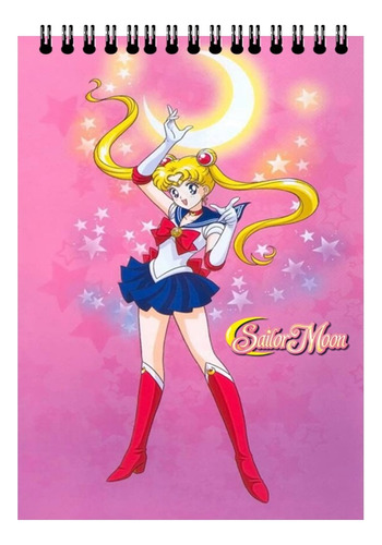 Croquera-cuaderno De Dibujo Sailor Moon + Regalito