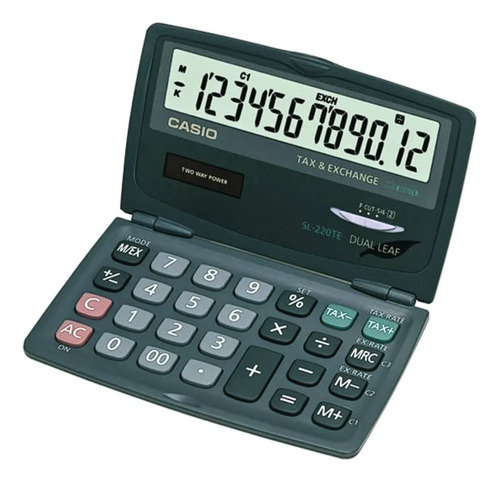 Calculadora Casio De Bolsillo 8 Dígitos Con Tax Sl-200te