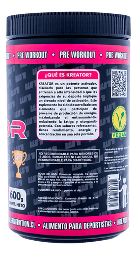 Kreator Blue Aggression 600 Grs