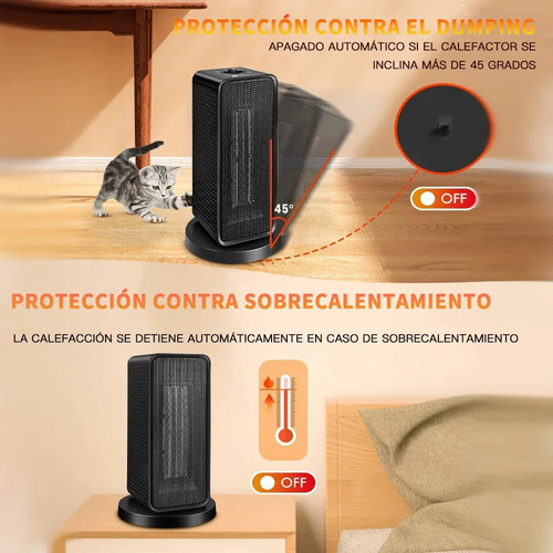 Aquecedor De Ar Elétrico 3 Níveis Aquecedor 1500w