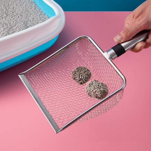 De Colador De Arena Para Gatos, Pala Profunda Con 10