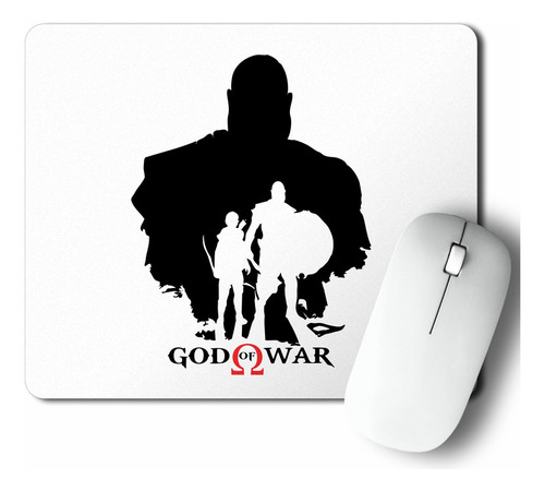 Mouse Pad God Of War Silueta  (d1216 Boleto.store)